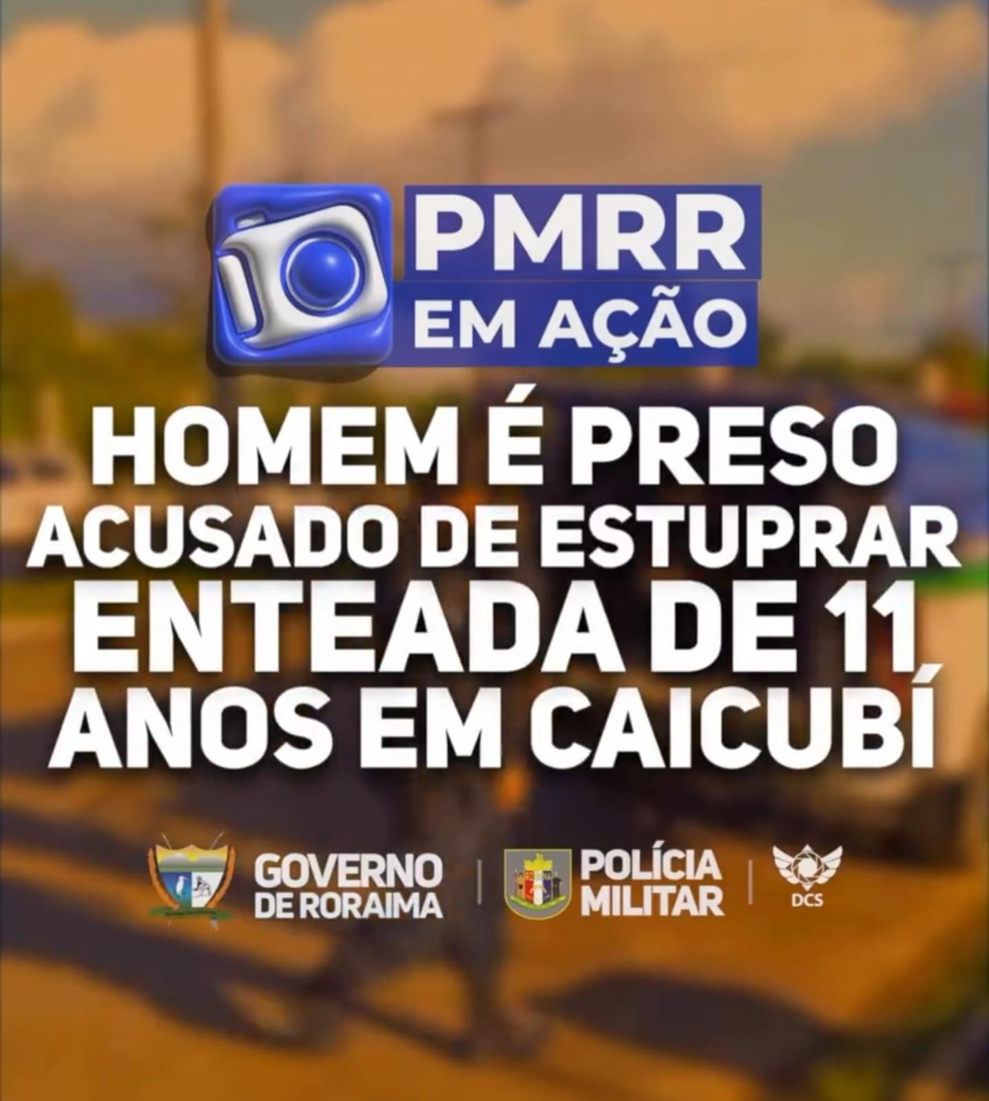 Homem é preso acusado de estuprar enteada de 11 anos em Caicubi